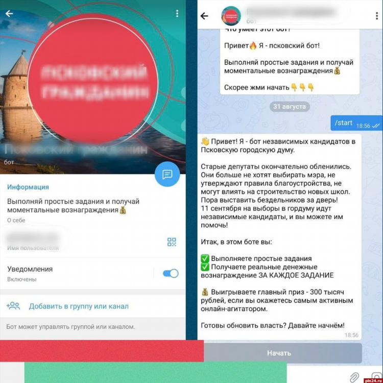Бот для заработка денег в телеграмме