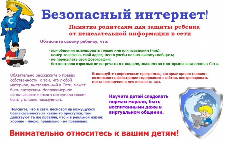 Деятельность в сети интернет