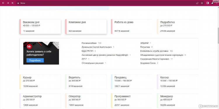 Hh ru удаленная работа на дому без опыта