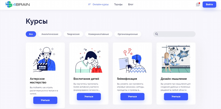 Онлайн профессии список